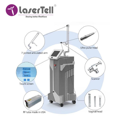 Thiết bị Laser Co2 Lasertell Fractional Co2 Tái tạo bề mặt Thẩm mỹ Skintight